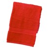 aztex Egyptian Range, 100% Cotton Towels - Bath Towel, Red
