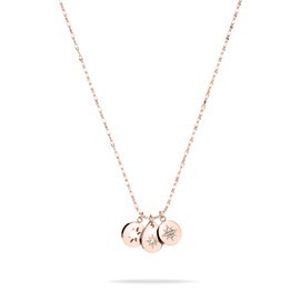 Tamaris Necklace, Stainless Steel, Cubic Zirconia