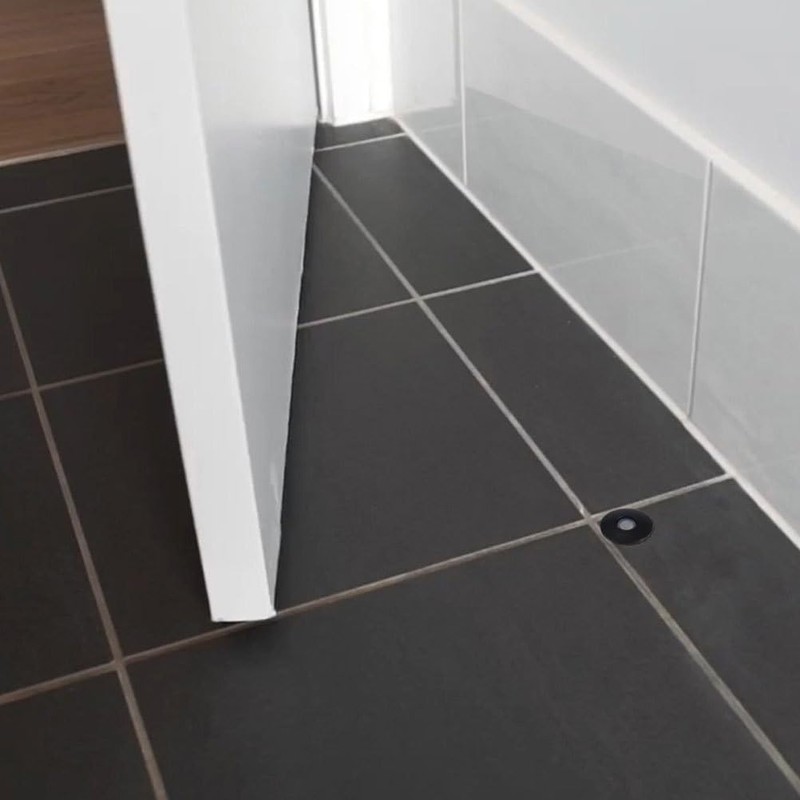 Ciieeo 1pc Invisible Door Stopper Magnetic Door Locks Stainless Steel