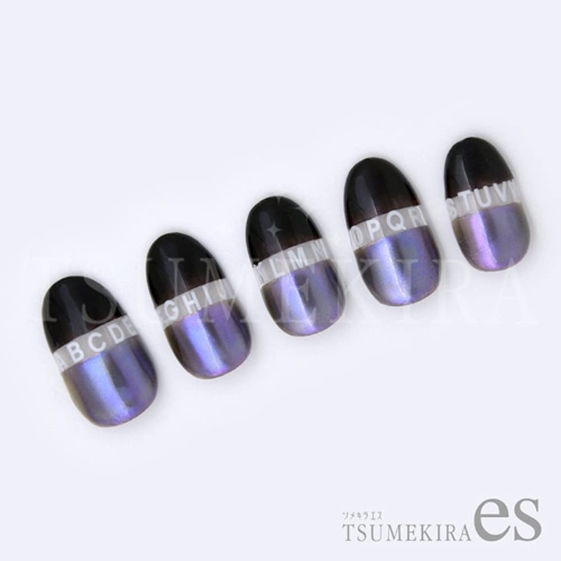 TSUMEKIRA ES-MNA-101 Nail Seal es Mini Alphabet White