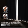 NANWEI Cortinas Blackout para Recamara con Aislamiento Térmico, Cortinas para