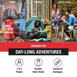 Adventure Medical Kits 32 oz Canteen and First Aid Kit