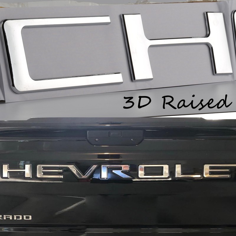 Auto safety Tailgate Insert Letters Compatible with 2019 2020 2021