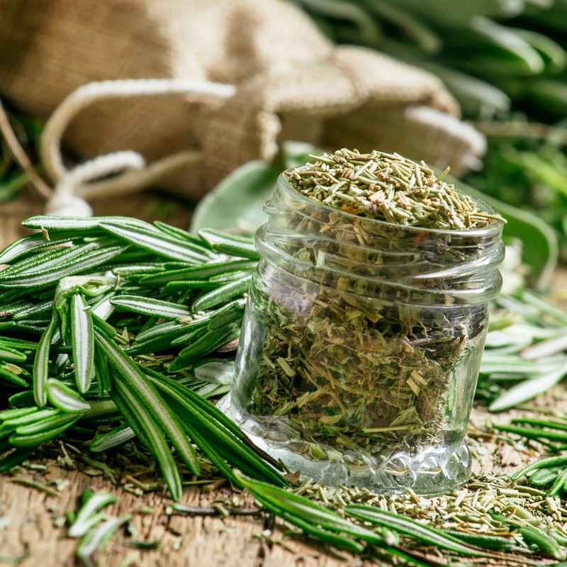 Birch & Meadow Rosemary Leaves, 4.4 oz, Cut & Sifted,