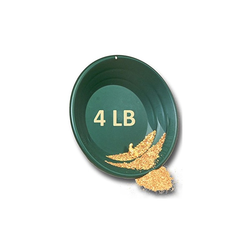 Complete Gold Panning Kit with 4 LB Gold Paydirt, 10"
