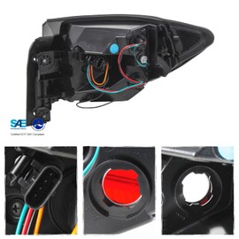 AKKON - Fit 2013 2014 2015 2016 2017 Chevy Traverse Halogen Type Tail Light Outer Brake Lamp Assembly OE Style Driver Left Side