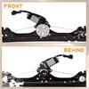 Predep Front Left Driver Side Window Regulator Assembly w/Motor Compatible