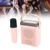 Karaoke Machine Set with RGB Light Rechargeable Bluetooth Speaker with