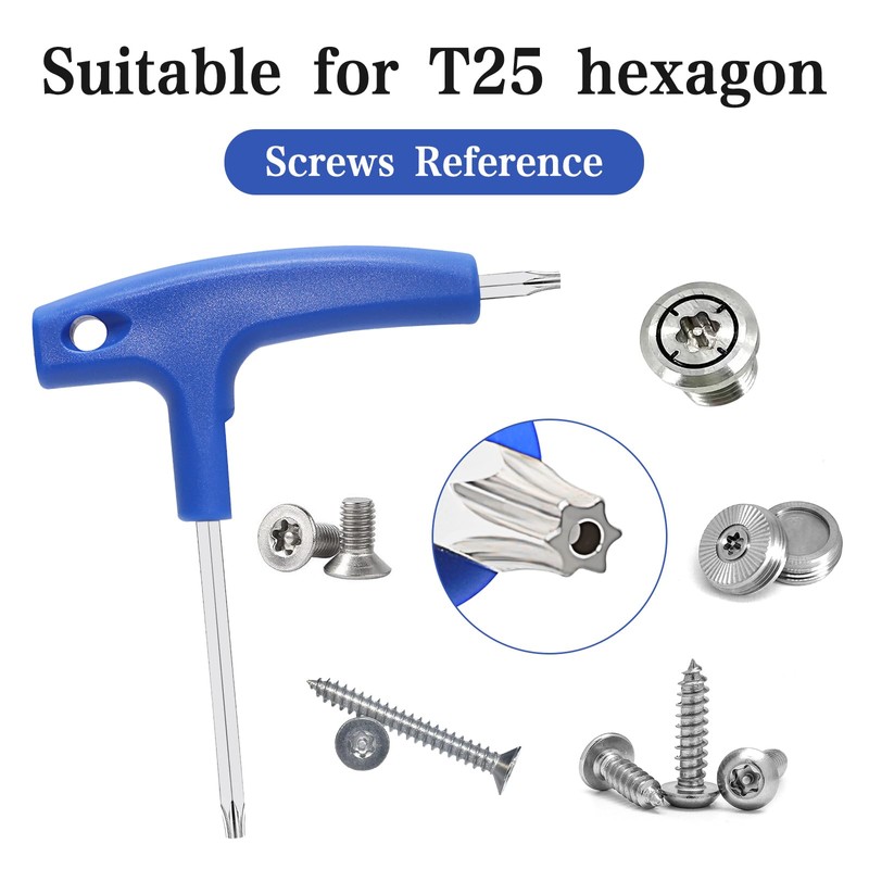 Ayzylpth 2 in 1 Torque Driver Wrench, T20 & T25