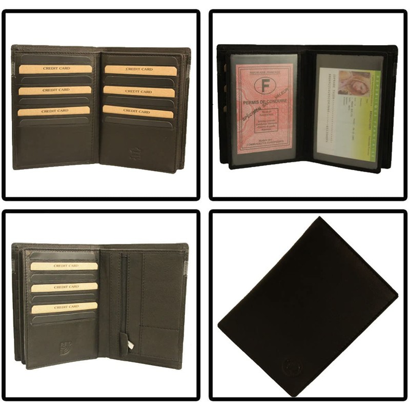 Frédéric Johns - Large Leather Wallet - Extra 24 Card