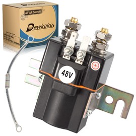 Dewkake Club Car 48V 4 Terminal Solenoid Coil, Fits 1995-UP DS and 2004-2008 Precedent Golf Carts, OEM# 101908701 102774701, 5722 Suit(Solenoid and Resistor Assembly)