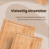 GRANA HOME CHOPPY Robust Bamboo Chopping Board with Juice Groove
