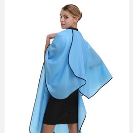 Hair Cutting Cape Salon Gown Barber Cape 4 Colors Blue