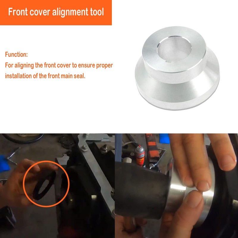 Mejiao Front and Rear Cover Alignment Tool & Oil Pan