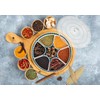 Masala box for Kitchen, 360° Revolving Eligant Spice Box, 7
