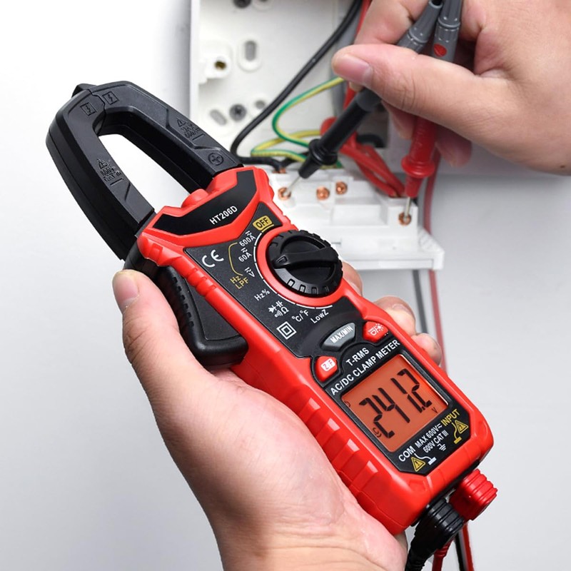 CENPEK Digital Clamp Meter, Multimeter, AC Current and AC/DC Voltage