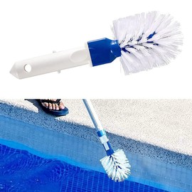 Pool Brushes, Swimming Pool Corner Brush, Pool Step Cleaning, Round Brushes for Above R9Z3 Pools Accessories
