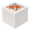 WINKIO WINKIO 10x10x8 inch Cake Boxes, 4 Pack with Window,