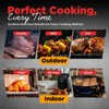 Cookerfy Meat Thermometer Digital Wireless –IP67 Waterproof, 48h Battery Life,