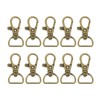 sourcing map 10Pcs Swivel Clasps, 0.63 Inch D Ring Lobster