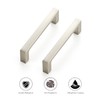 Ravinte 30 Pack Solid 3-1/2 Inch Kitchen Square Cabinet Handles