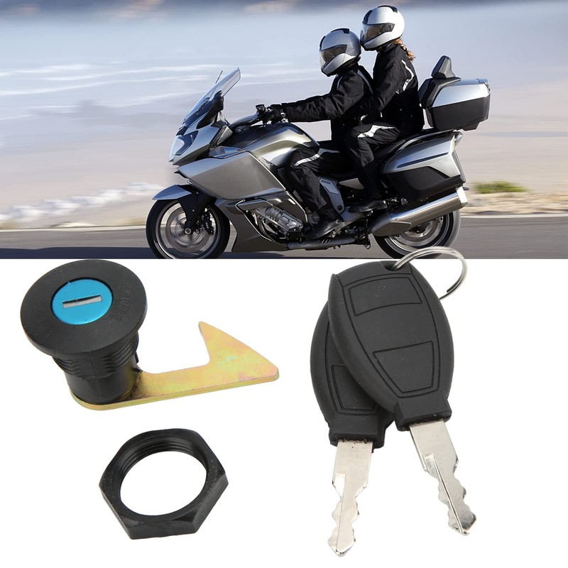 Scooter Fitting Tail Lock, Rear Storage Trunk Lock Aluminum Sturdy
