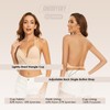 Low Back Bras for Women-Seamless Invisiable Backless Bras-Wireless Triangle Bralette