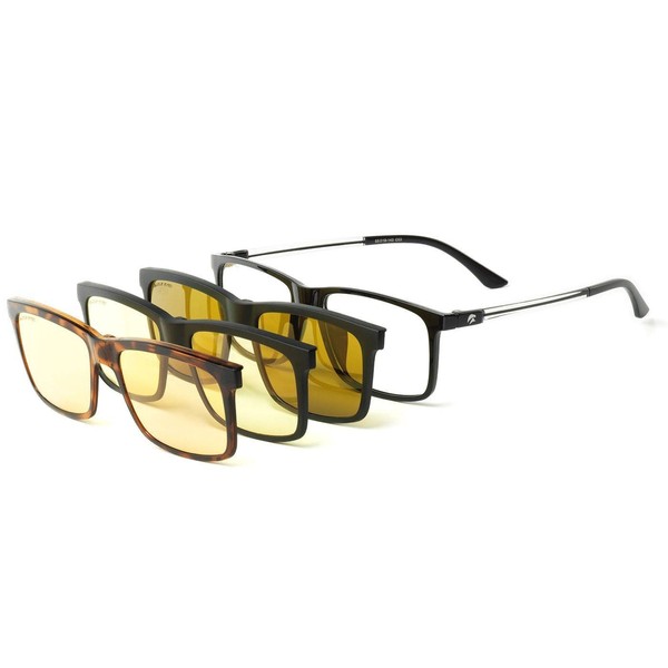 Eagle Eyes 4in1 SuperSight System - The Magnetic Clip-on Glasses