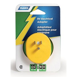 Camco 55223 15 Amp Male To 30 Amp Female Electrical Adapter