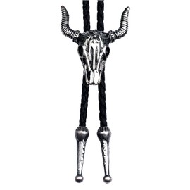 ZPLASK Cowboy Necklace, Bolo tie for Men Cowgirl Accessories Men's Necklaces Cowboy Accessories Adjustable Length Handmade for Teen Boy Girl