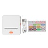 Bluetooth Thermal Printer 58mm 203DPI Label Printer Pocket Printer for