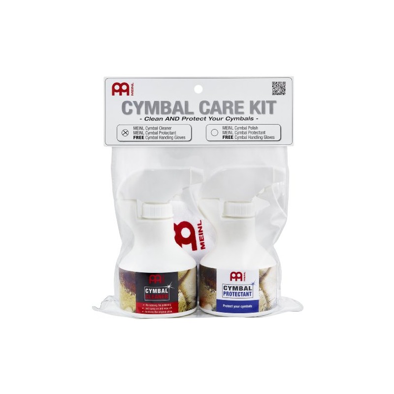 Meinl Cymbals Cymbal Care Kit for Brilliant Finishes - Includes