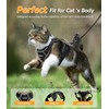 Halypet Cat Harness and Leash Set [H600 Pro] Escape Proof