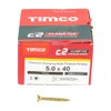 TIMCO C2 Clamp-Fix Multi-Purpose Premium Screws - TX - Double