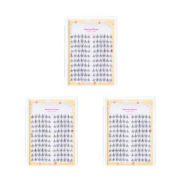 Ninetynine Dreams 120PCs Sunflower Lashes – Individual Spiky Lashes, 8-13mm, C+ Curl, Thin Transparent Band (3 Packs)