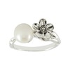 MARC 925 Sterling Silver 7 mm White Faux Pearl &