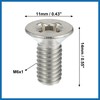 A ABSOPRO 16pcs Brake Disc Rotor Screws Bolts Kit 93600-06014-0H