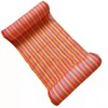 Large Inflatable Water Tube: New Floating Hammock with Clip Net, Striped Foldable for Water Leisure Backrest Purple 3ea