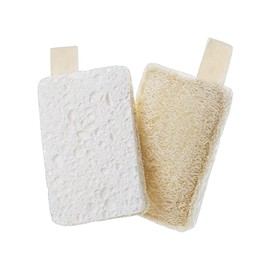 Natural Loofah Sponge for Dishes 100% Organic Kitchen Sponges Non-Scratch Kitchen Scrubbing Pads Biodegradable Sustainable & Highly Absorbent Dual-Sided Design for Tough Grime & Delicate Surfaces