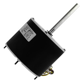 W51-14CJA1-02 Condenser Motor,1/4HP,208/230V Condenser Fan Motor,1075RPM Replacement Condenser Fan Motor Reversible Rotating Condenser Fan Motor