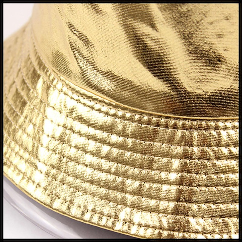 White Fang CZ500 Hat, Bakaiha, Metallic Festival, Party, Simple, Shiny