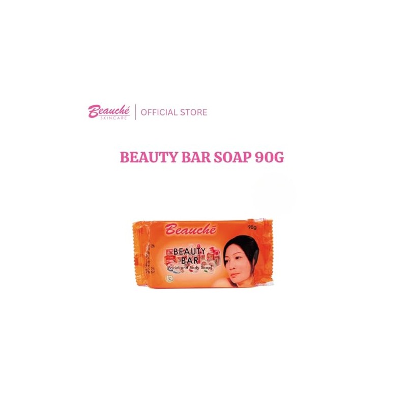 Barra De Belleza Beauche 90 G (Paquete De 3), Naranja