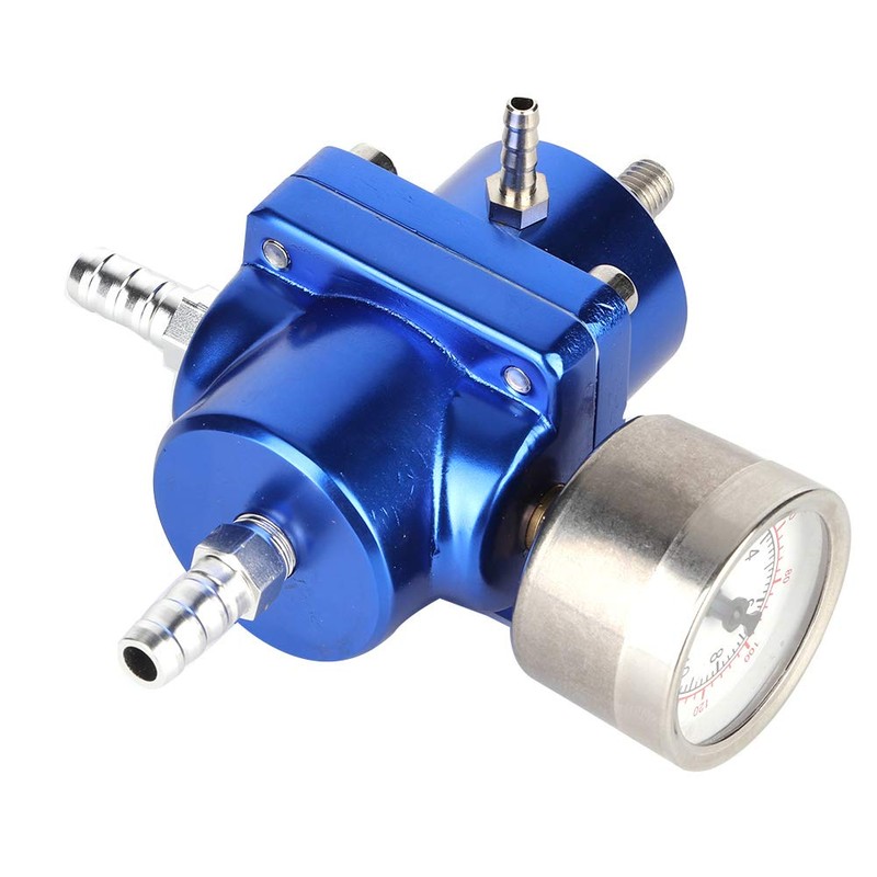 Keenso Regulador de Gasolina de 0 a 140 PSI,Universal Regulador
