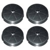 SOS Accessoire Set mit vier runden Kohlefiltern Typ 180 CR300
