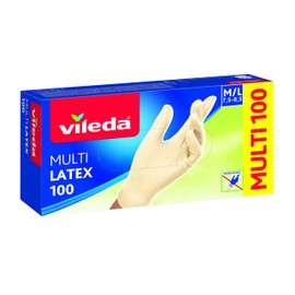 VILEDA Guanti Multilatex Taglia M/L 100 PEZZI