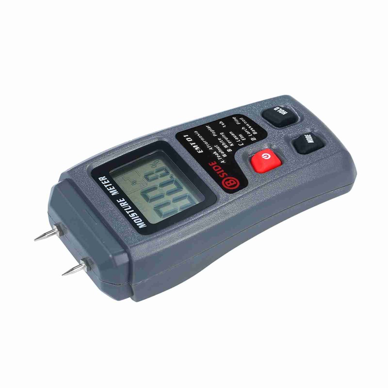 Wood Moisture Test Moisture Meter 4 Modes Portable Hygrometer Pin