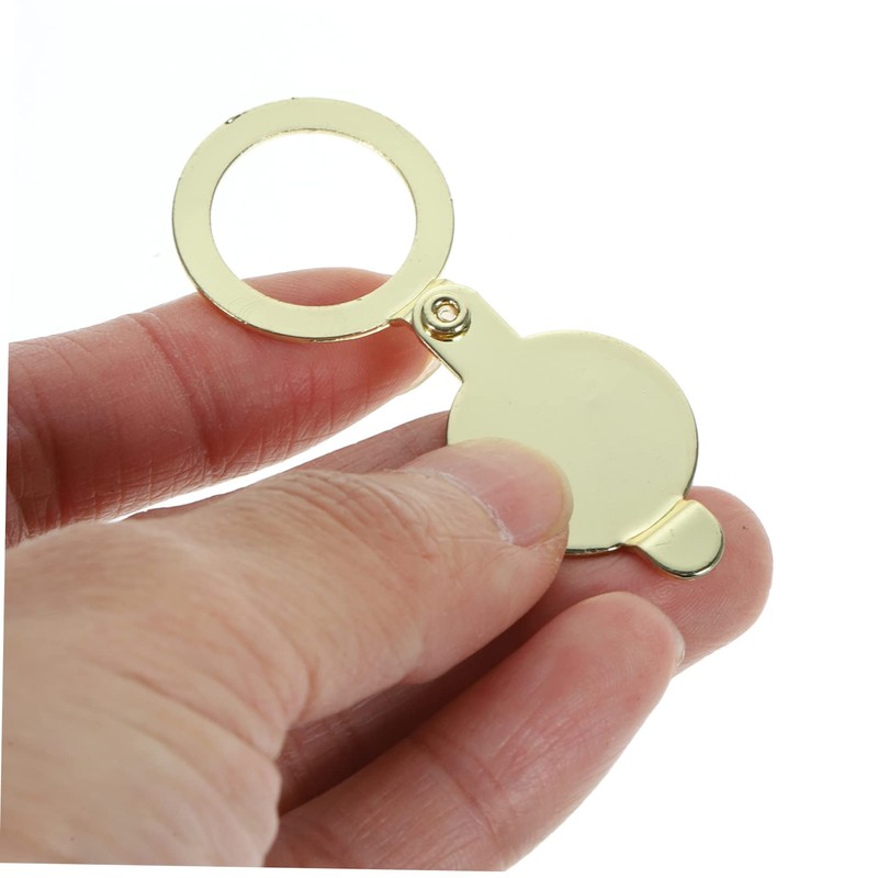 VILLFUL 5sets Peep Hole Cover Plate Door Peephole Cover Decorative