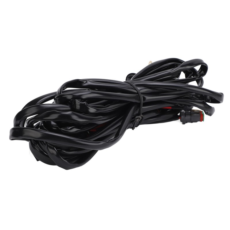 LED Light Bar Wiring Harness 16AWG Heavy Duty DC 12V