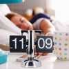 Classic Design Desk Shelf Clock, Auto Flip Down Digital Clock