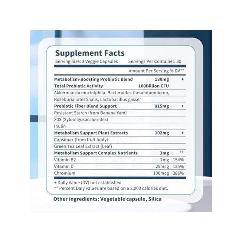 Probiotico Akkermansia 100 Billones Ufc - Natprime